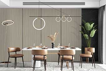 漯河轻奢风格-餐厅