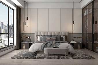 漯河现代风格-卧室