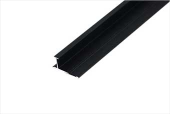 漯河航空纤维墙咔铝合金中条（哑黑氧化）