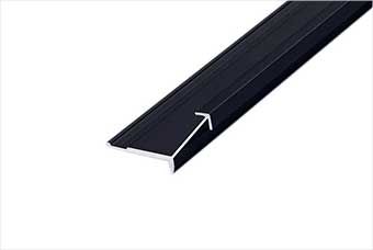 漯河航空纤维墙咔铝合金阳角线（哑黑氧化）