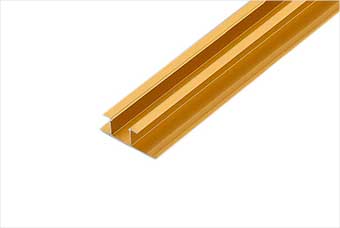 漯河航空纤维墙咔铝合金带灯中条（钛金氧化）