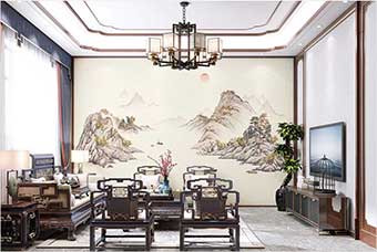 漯河森佰汇航空纤维墙咔(巴山蜀水)