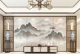 漯河森佰汇航空纤维（山水画系列）